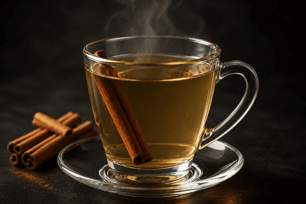 شاي اخضر بالقرفة