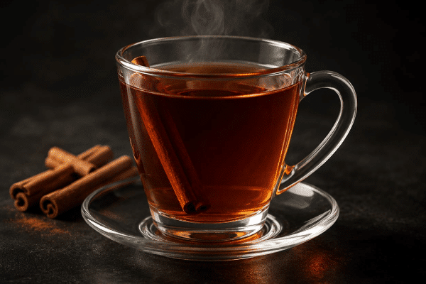 شاي احمر بالقرفة