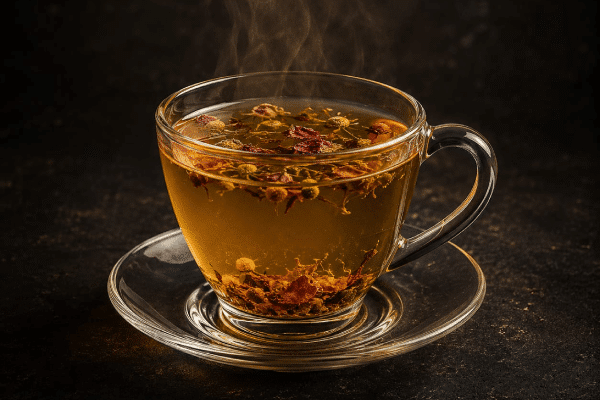 زهورات مع عسل
